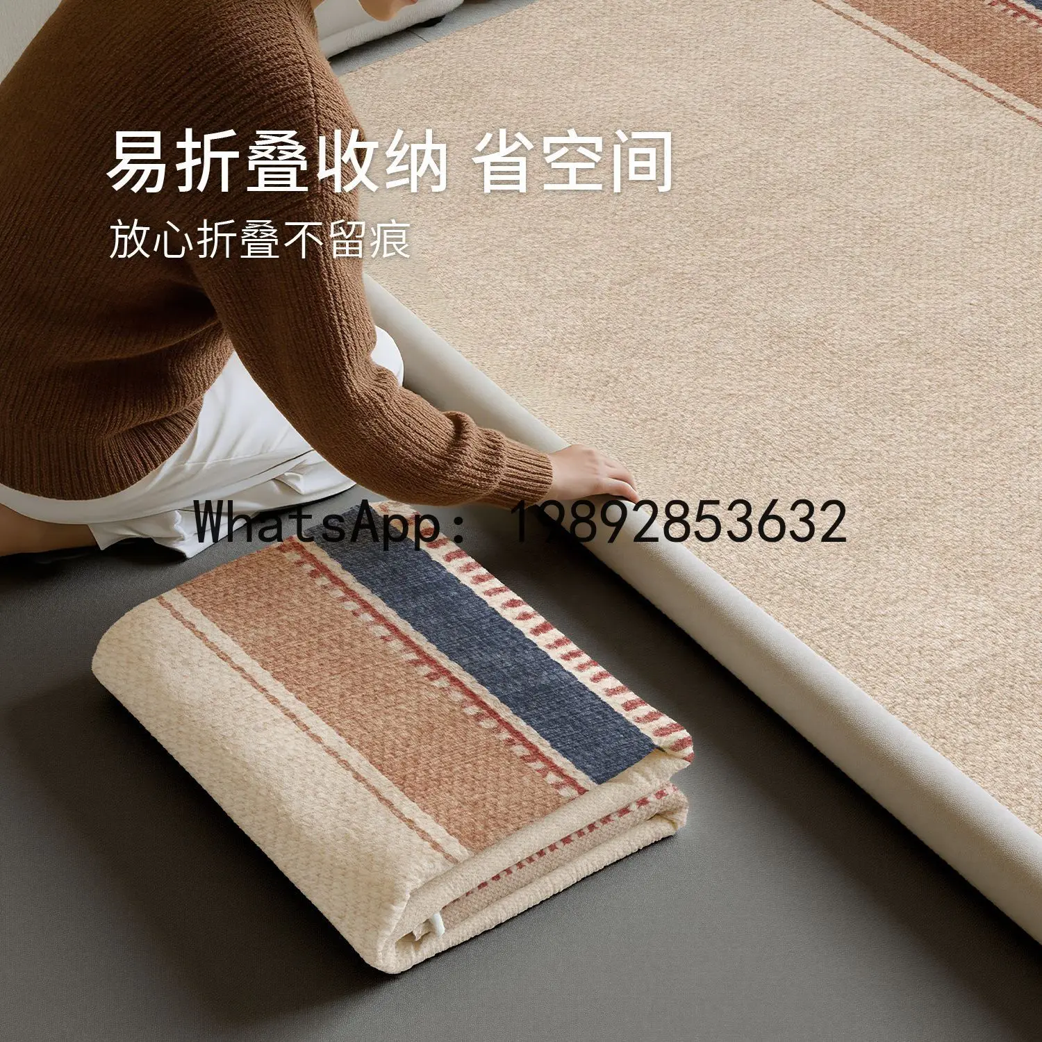 Home Textiles Premium - ログプレミアムソファ防音マット洗濯機で洗える寝室用ベッドサイドブランケット