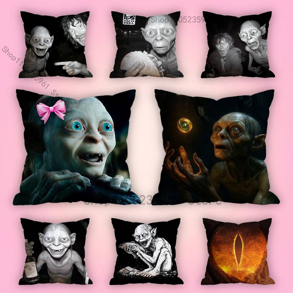 Home Textiles Là Gì - G-Gollum L-Lord R-Rings ミーム 枕カバー 寝室