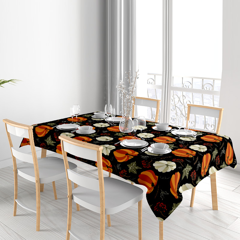 Home Textiles Premium - 秋の花柄の装飾テーブルクロス、ダイニングルームの装飾に最適なプレミアム品質