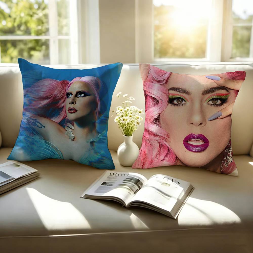 ホットシンガー L-Lady G-GagaS スクエア両面プ - Home Textiles Là Gì のレビューと価格