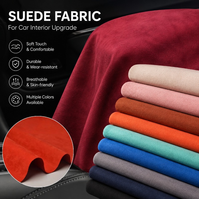 プレミアムマイクロスエード生地、スカイルーフヘッドライナー用 - Home Textiles Premium のレビューと価格