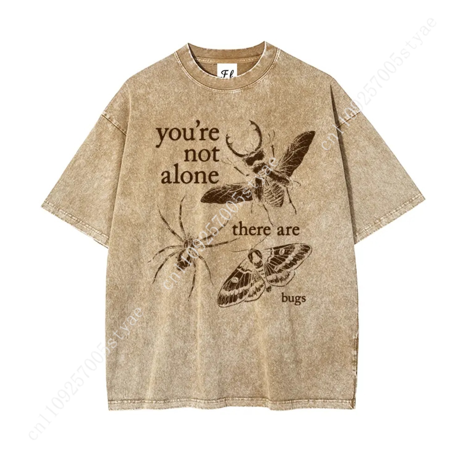 あなたは一人ではない、虫がいるよ！昆虫愛好家向けオーバーサイ - Quilt Cotton Summer のレビューと価格