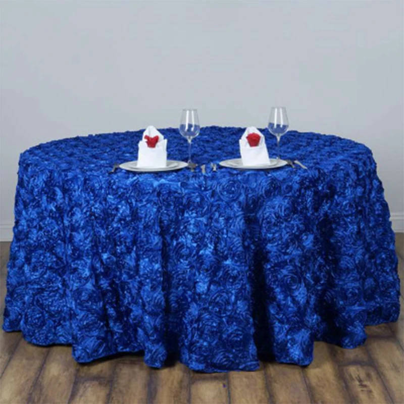 3D バラの花びらテーブルクロスカーペット結婚式パーティー宴 - Home Textiles News のレビューと価格