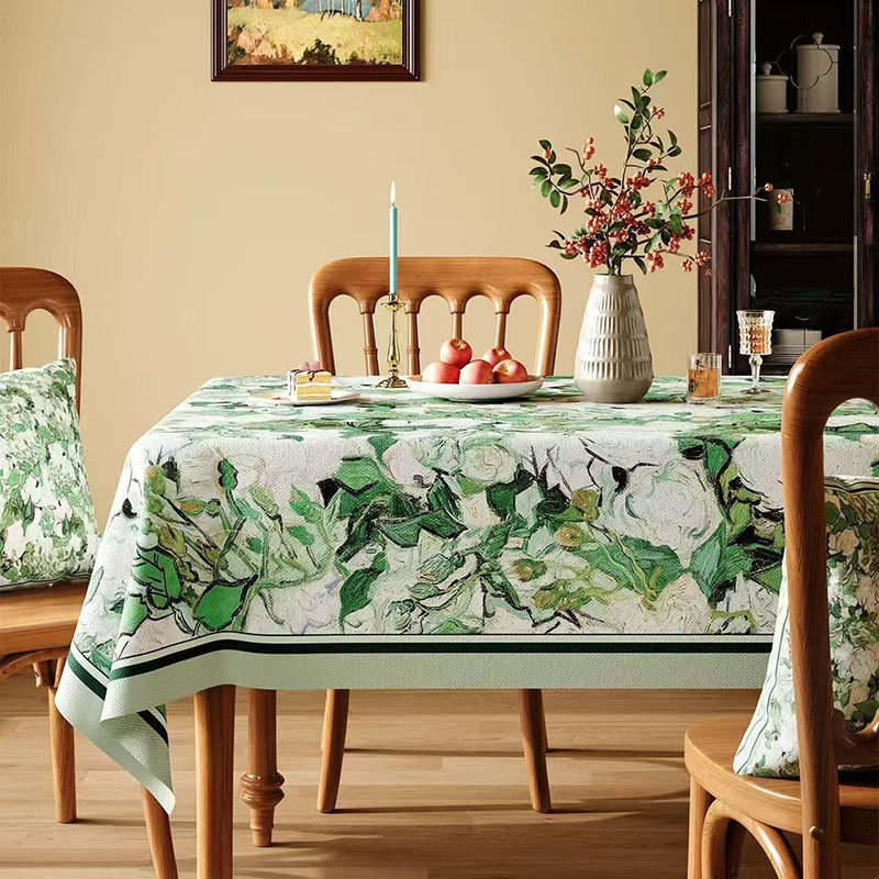 アメリカンパストラルPVC防水テーブルクロス高品質耐油性洗濯 - Home Textiles News のレビューと価格