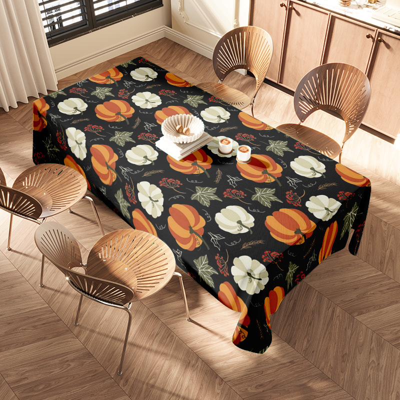 秋の花柄の装飾テーブルクロス、ダイニングルームの装飾に最適な - Home Textiles Premium のレビューと価格