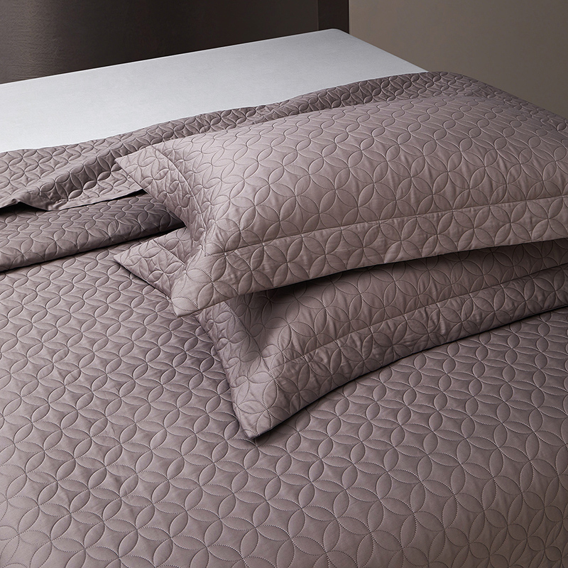 100Sエジプト綿キルティングカバーレットセット、超ソフトサ - Home Textiles Premium のレビューと価格