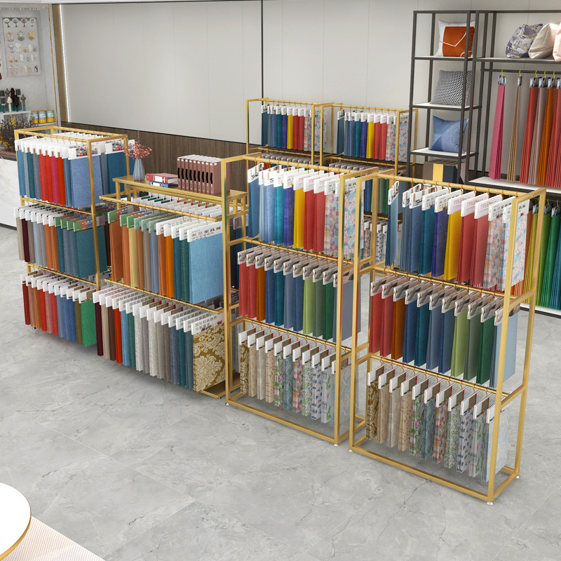 生地サンプル展示スタンド ホームテキスタイルカーテン昇降式展 - Home Textiles Exhibition のレビューと価格