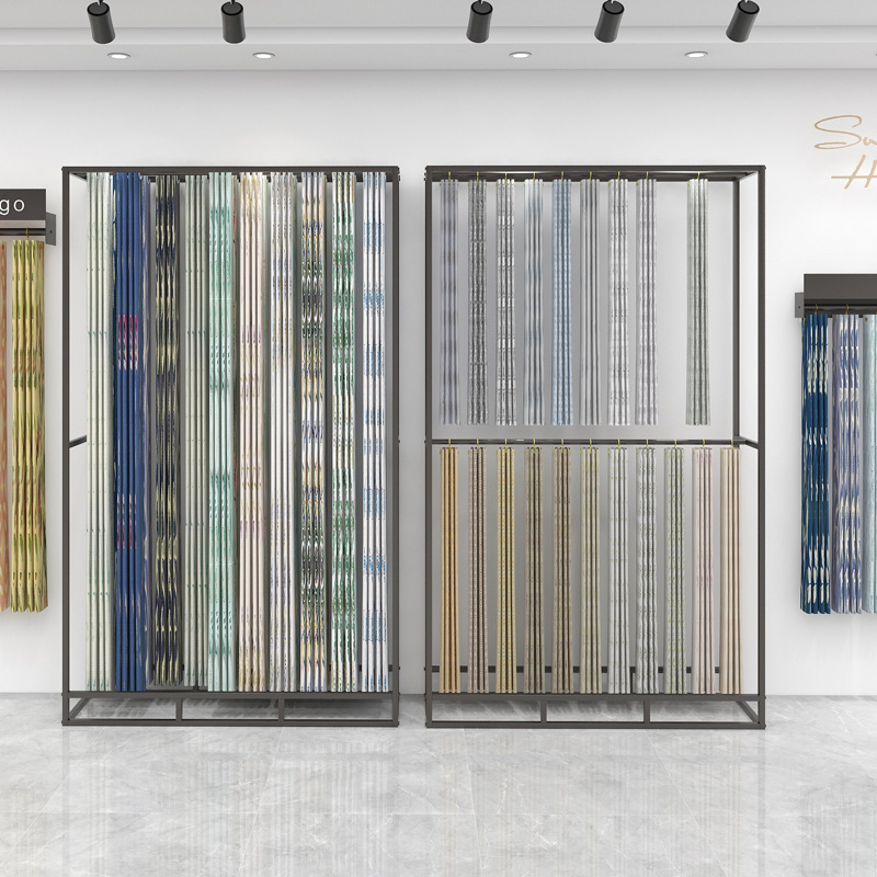 カーテンショップ大型展示ラック、高級展示ホール、展示用ホーム - Home Textiles Exhibition のレビューと価格