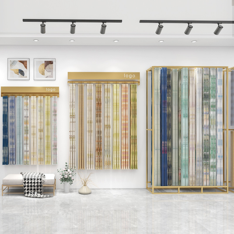 カーテンショップ大型展示ラック、高級展示ホール、展示用ホーム - Home Textiles Exhibition のレビューと価格