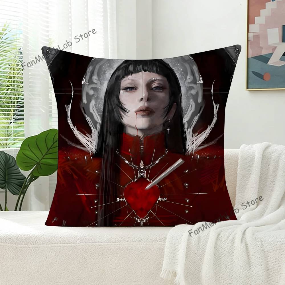 L-Lady Singer G-GagaS プリント枕カバー - Home Textiles Là Gì のレビューと価格